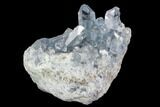 Sky Blue Celestine (Celestite) Crystal Cluster - Madagascar #106686-1